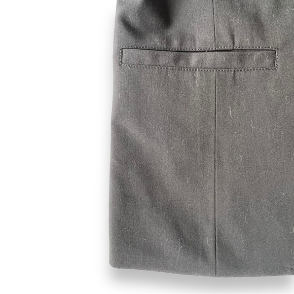 CAbi Black Lined Sleeveless Blazer Vest Sz S - Picture 8 of 14